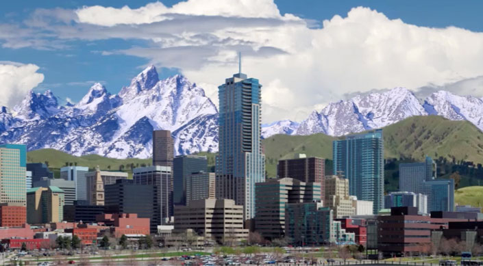 Denver Colorado Illustration